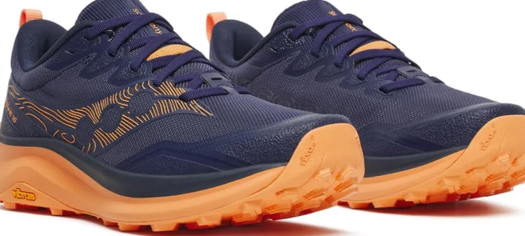 Saucony Women's Peregrine 16 Naval/persian