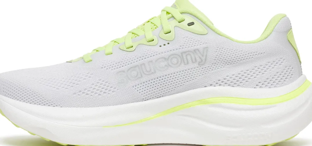 Saucony Women's Ride 19 White/tart