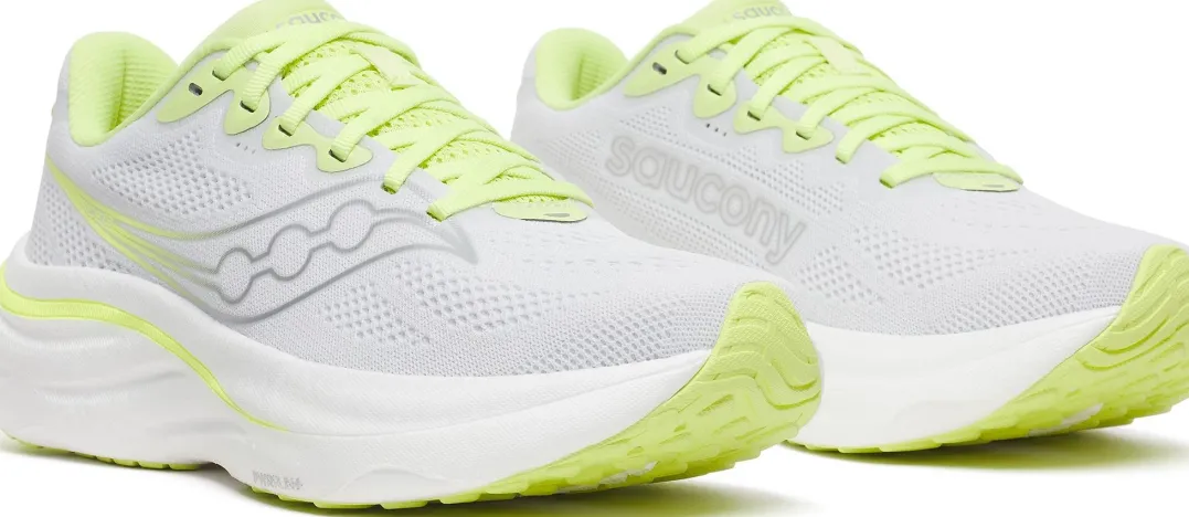 Saucony Women's Ride 19 White/tart