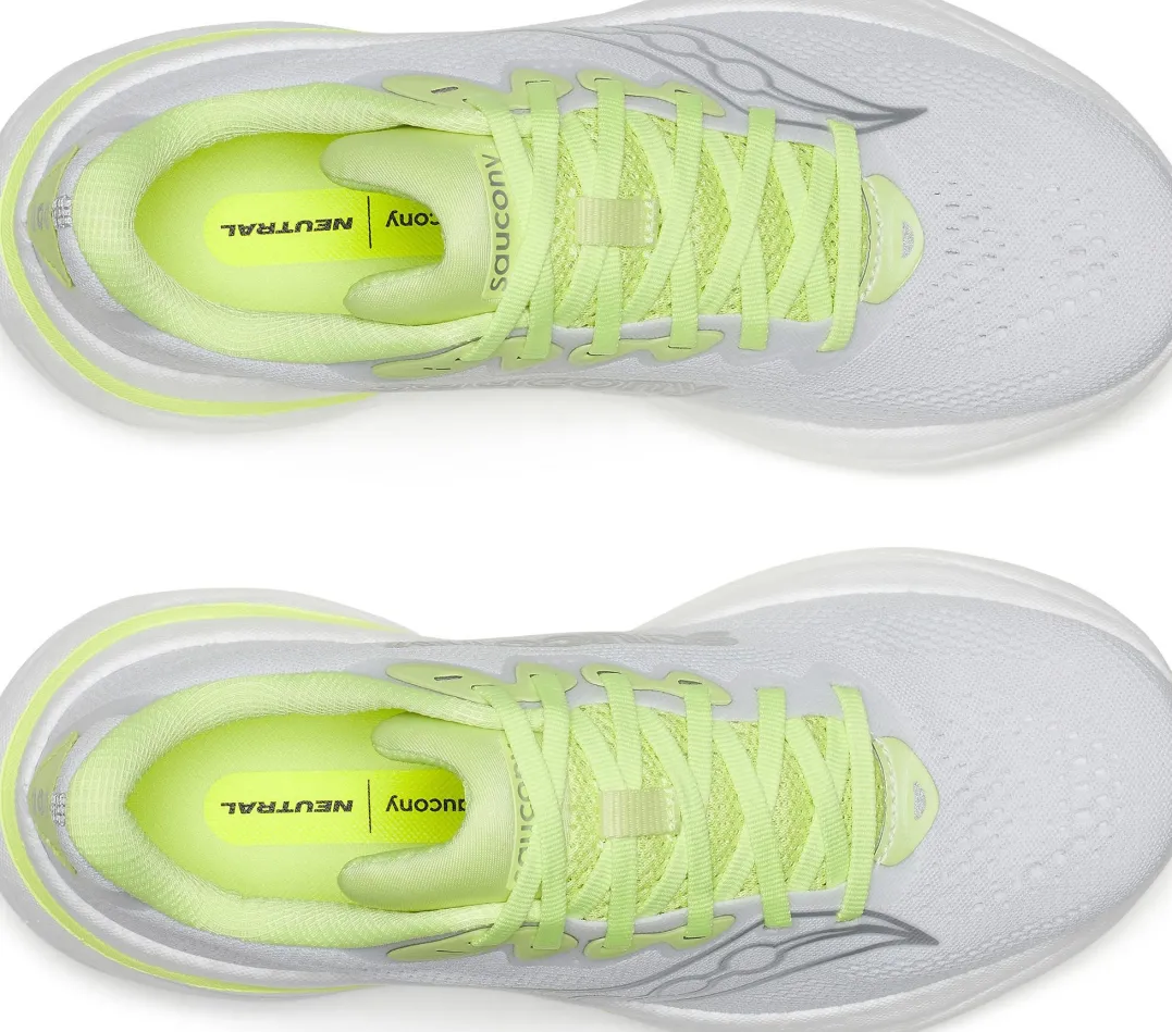 Saucony Women's Ride 19 White/tart
