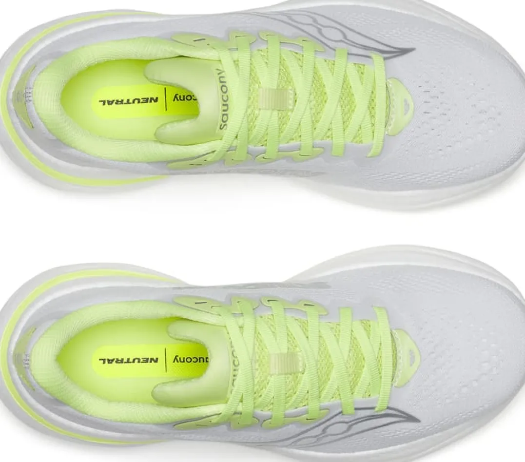 Saucony Women's Ride 19 White/tart