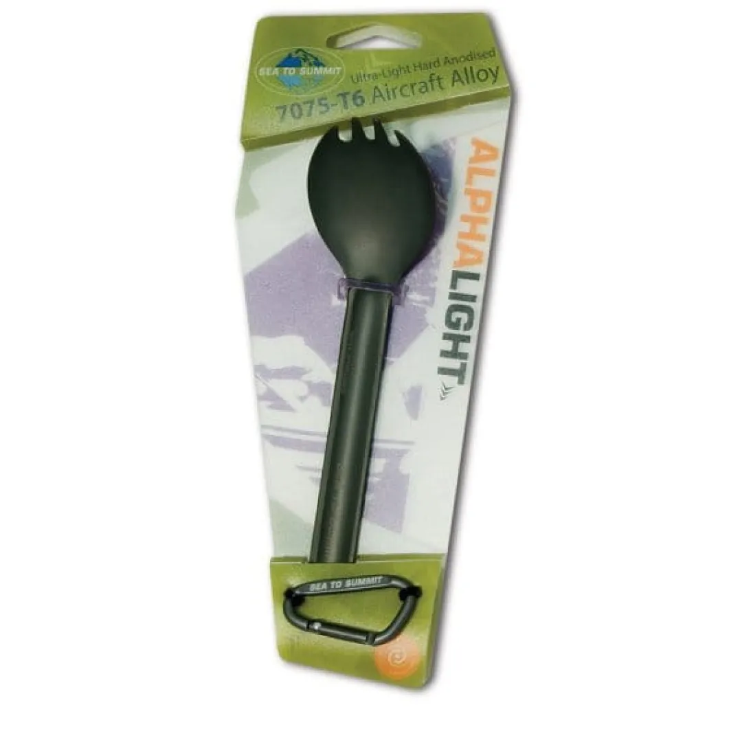Sea To Summit AlphaLight Cutlery Spork Grey Anodised