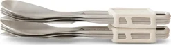 Sea To Summit Detour Stainless Steel Cutlery Set 6 Piece Stainless Steel Grey