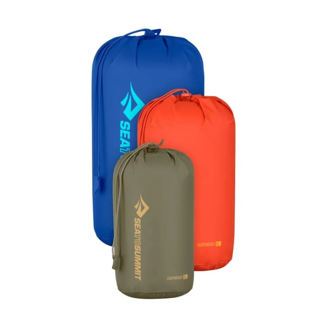 Sea To Summit Lightweight Eco Stuff Sack Set S Mixed
