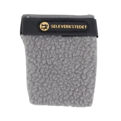 Seleverkstedet Seleverkstedet Fleece grey dog boot 4pk Grå/svart