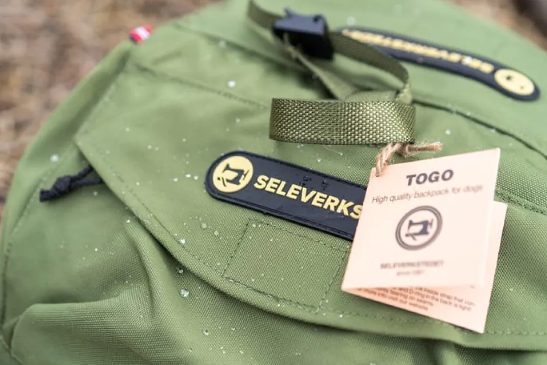 Seleverkstedet Togo hundekløv Grønn/brun Mini