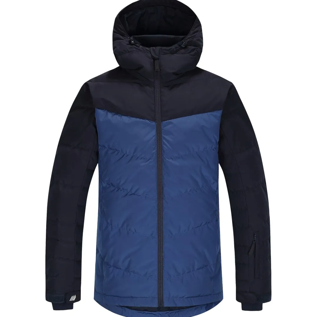 Skogstad J Hureset Dunjakke Denim Blue