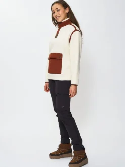 Skogstad W Gon Pilefleece Genser Brandy Brown