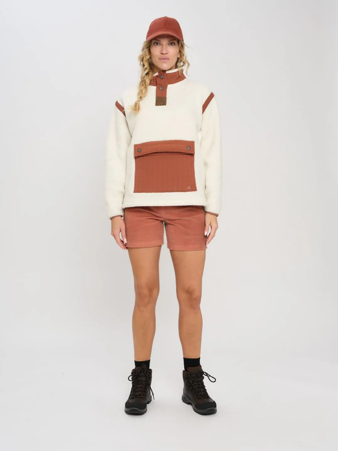 Skogstad W Gon Pilefleece Genser Cedar Wood