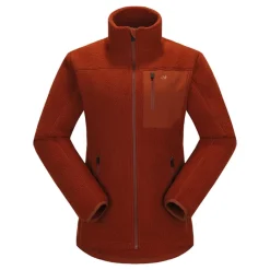 Skogstad W Hjertås Pilefleece Jakke Brandy Brown
