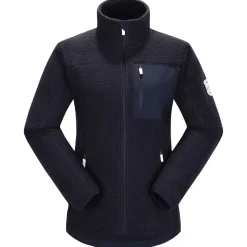 Skogstad W Hjertås Pilefleece Jakke Parisian Night