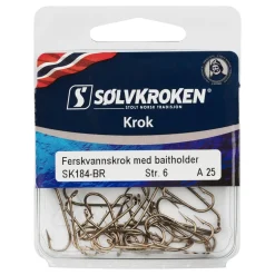 Sølvkroken Markkrok SK184-BR Str 10 25stk Bronze Bronze