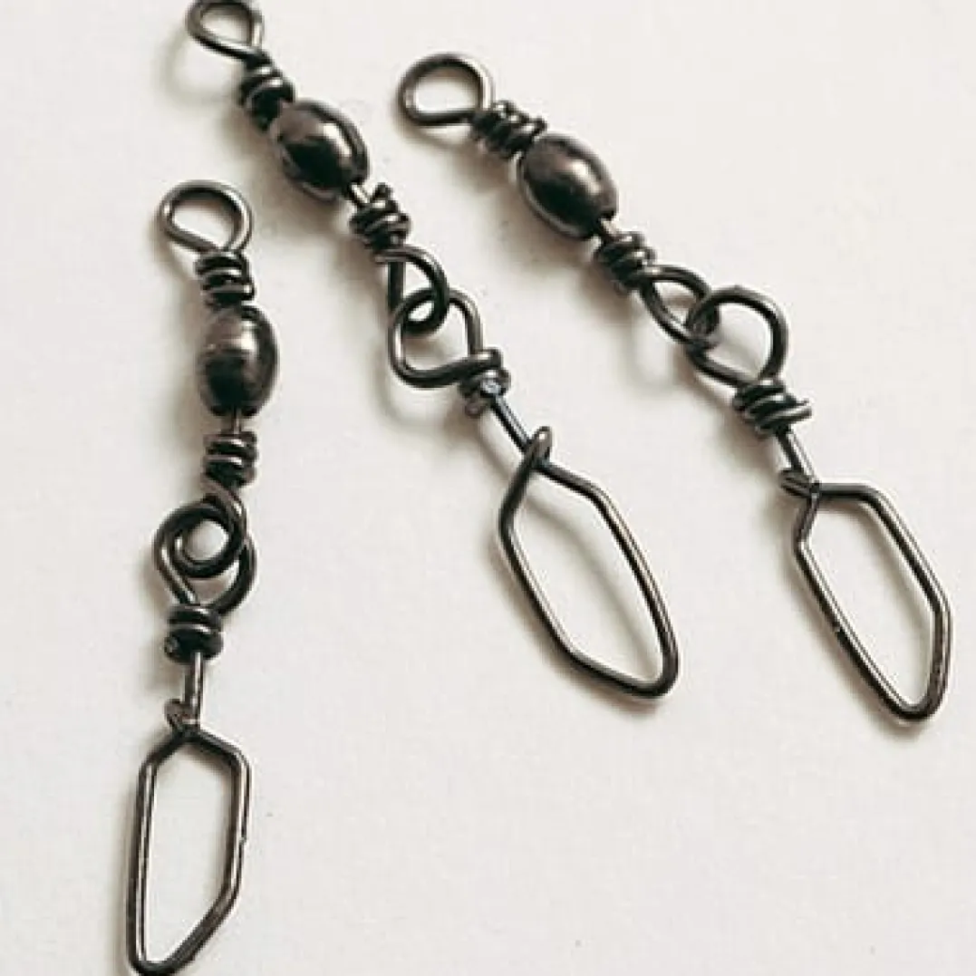 Sølvkroken SNAPHVIRVEL - SORT A 10-12