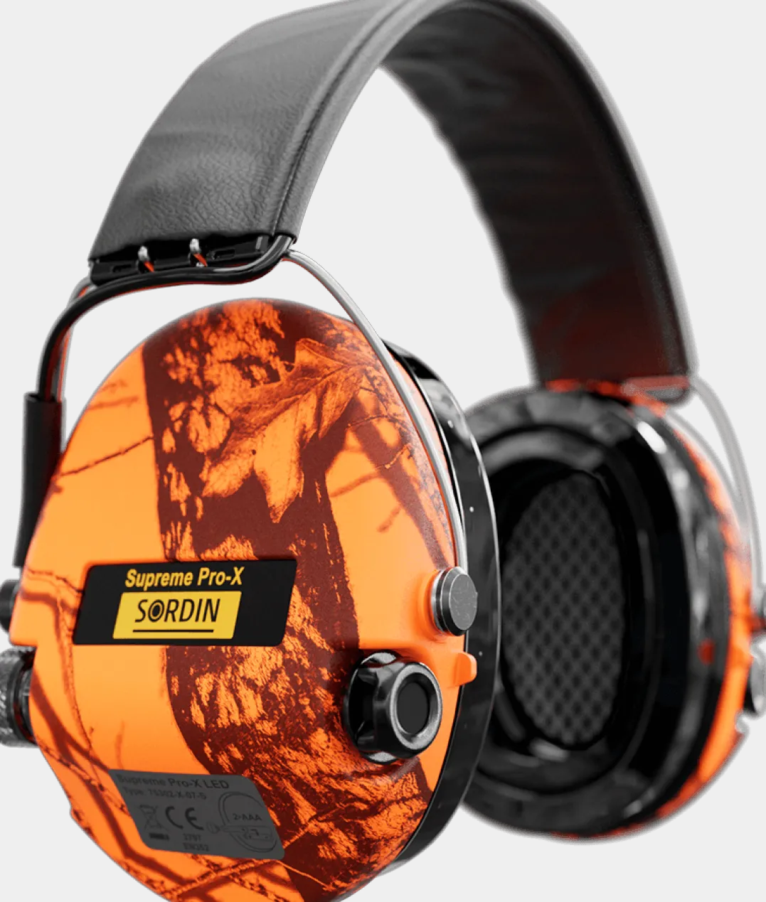 Sordin Supreme Pro X Orange Camo