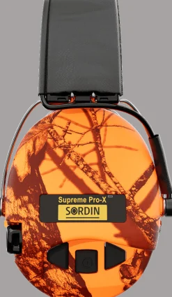Sordin Supreme Pro X Orange Camo