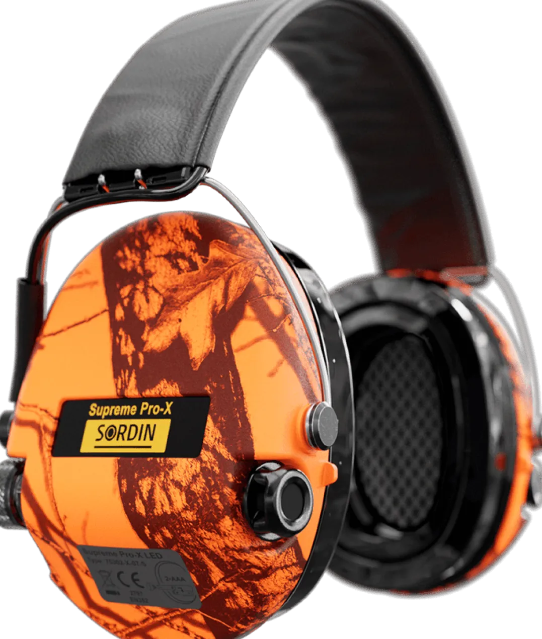 Sordin Supreme Pro X Orange Camo