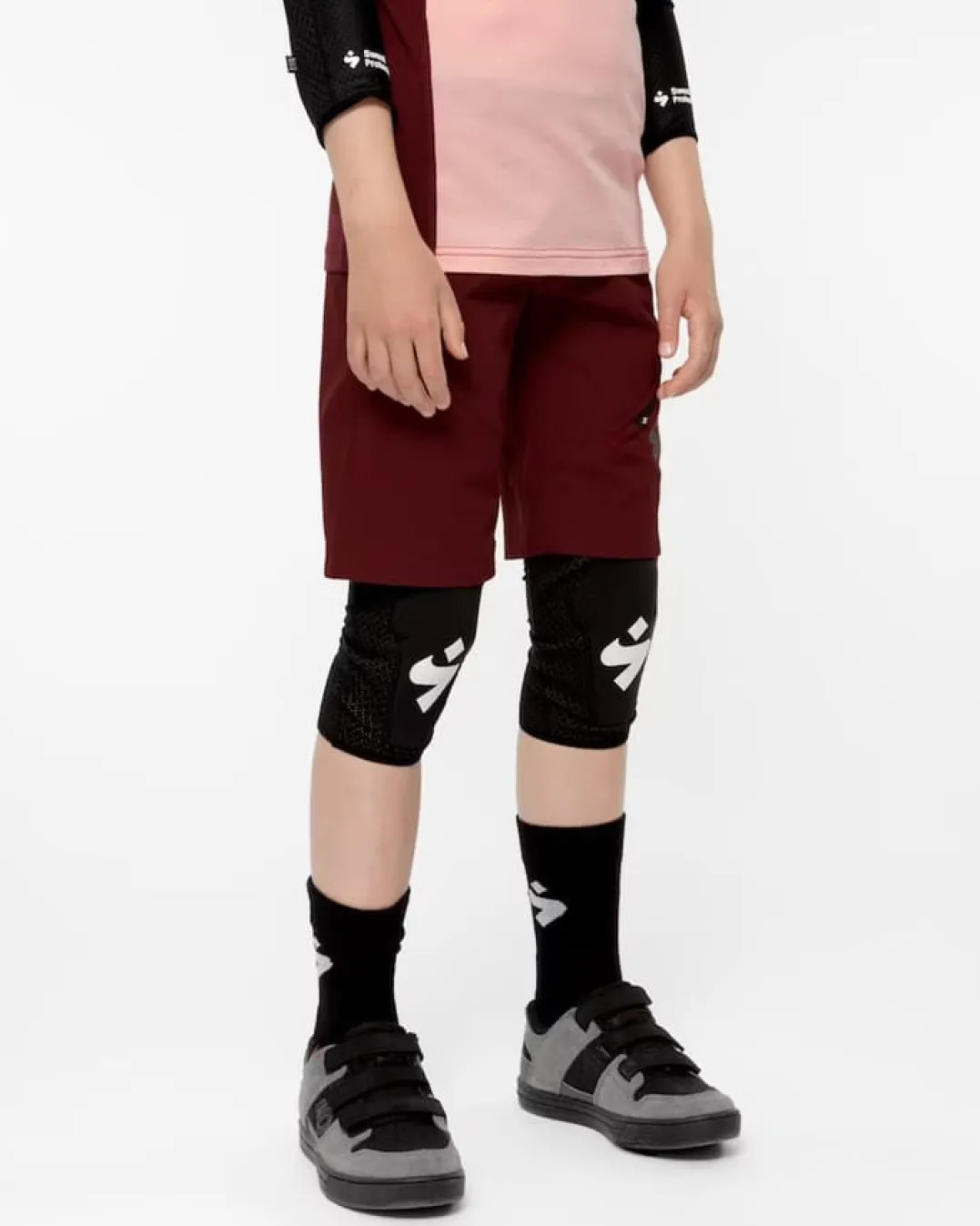 Sweet Protection Hunter Shorts Jr Dark Red