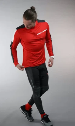 Swix Active Sock 2-Pack Fiery Red Mix