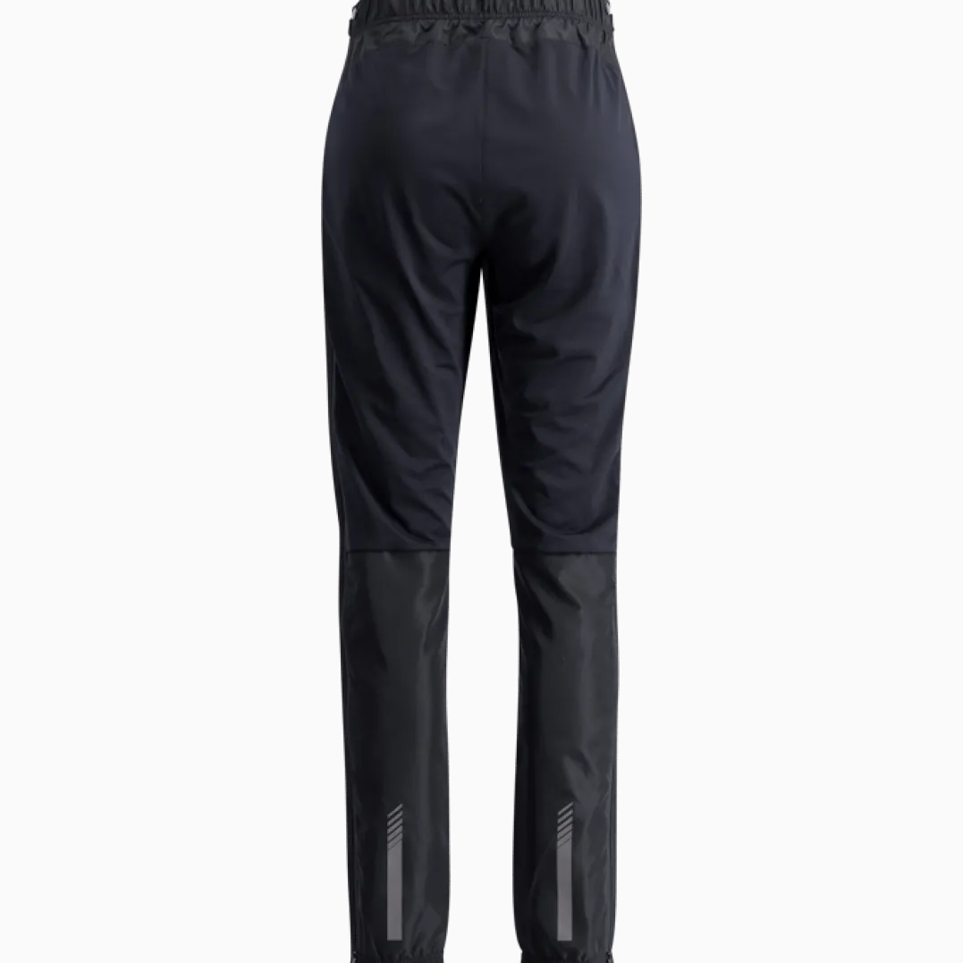 Swix Infinity Hybrid Wind Full Zip Pants W Black