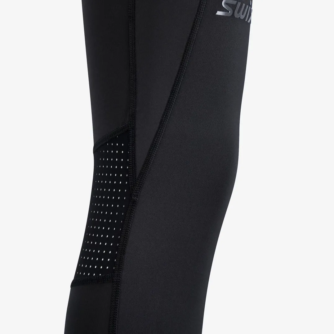 Swix Pace High Waist Cropped Tights W Black