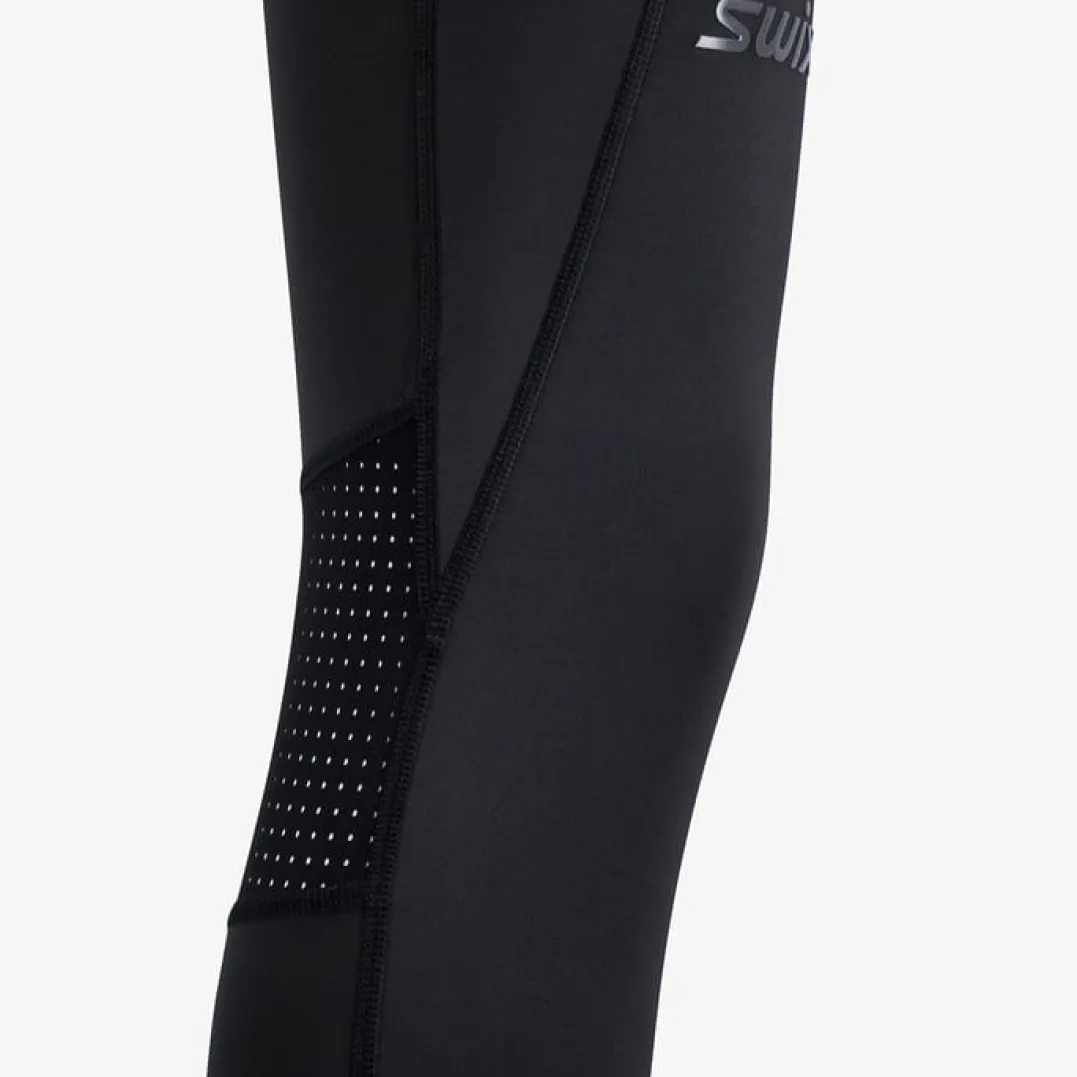 Swix Pace High Waist Cropped Tights W Black