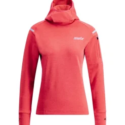 Swix Pace Midlayer Hooded W Cayenne