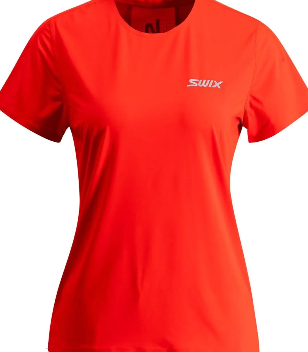 Swix Position Tee W Fiery Red