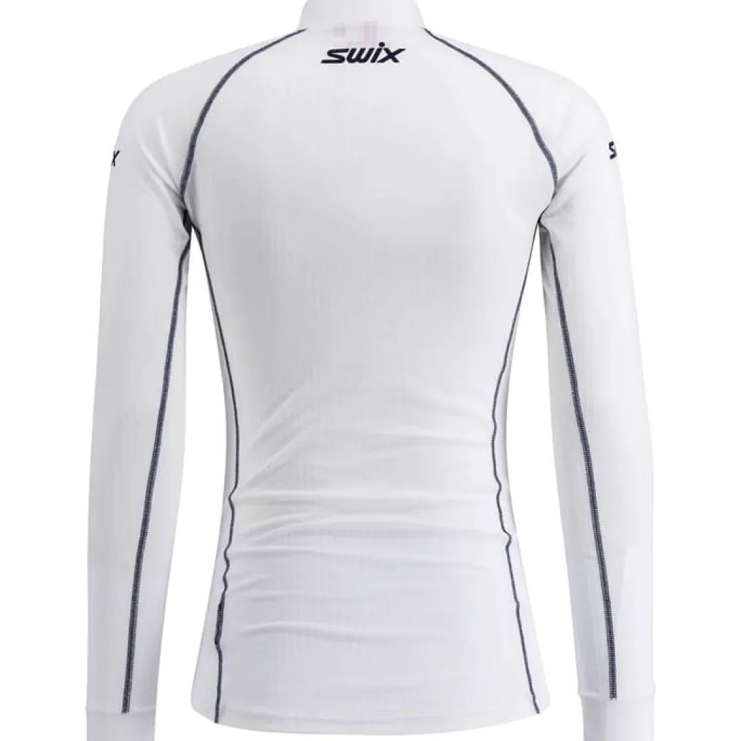 Swix RaceX Classic Half Zip M Bright White/ Dark Navy
