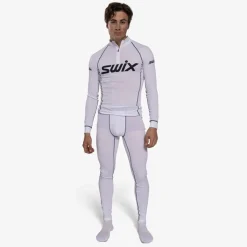 Swix RaceX Classic Half Zip M Bright White/ Dark Navy