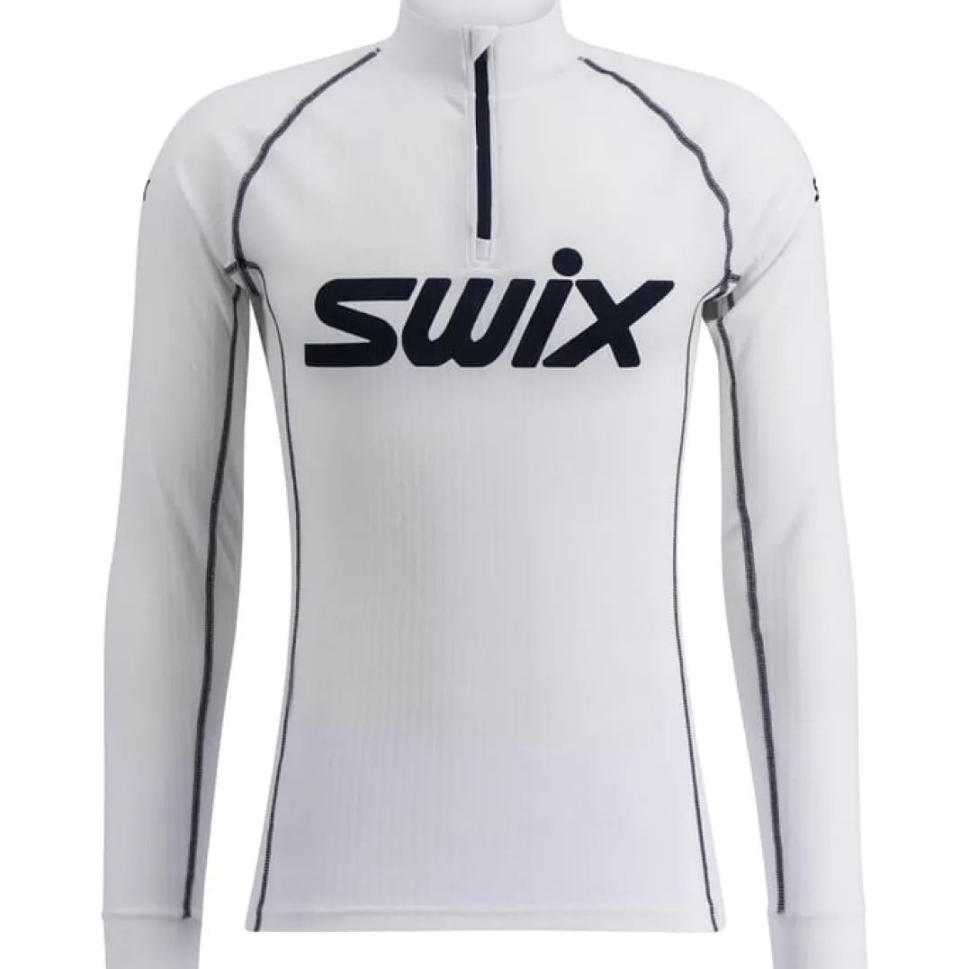 Swix RaceX Classic Half Zip M Bright White/ Dark Navy