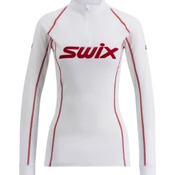 Swix Racex Classic Half Zip W Bright White/Swix Red