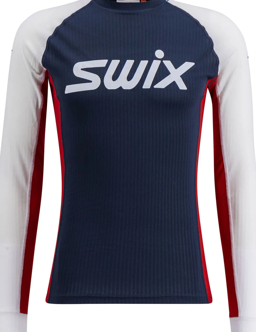 Swix Racex Classic Long Sleeve M Dark Navy/Bright White