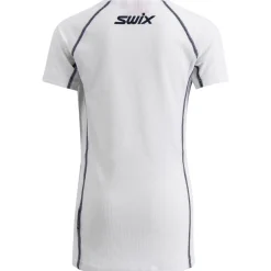 Swix Racex Classic Short Sleeve M Bright White/Dark Navy