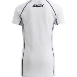 Swix Racex Classic Short Sleeve Jr Bright White/ Dark Navy
