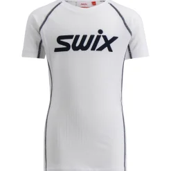 Swix Racex Classic Short Sleeve Jr Bright White/ Dark Navy