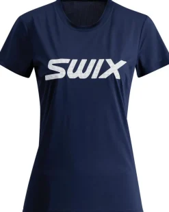 Swix Relay Tee W Dark Navy