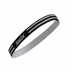 Swix Vantage Elastic Hairbands 2pk Black/Bright White