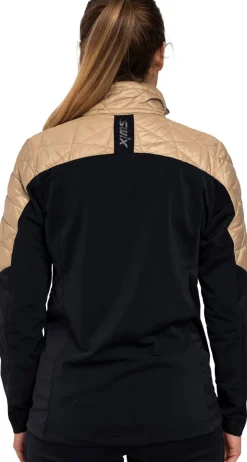 Swix Women's Infinity Hybrid Insulated Jacket Dune/Black