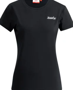 Swix Women's Pace NTS Short Sleeve Baselayer Top Black