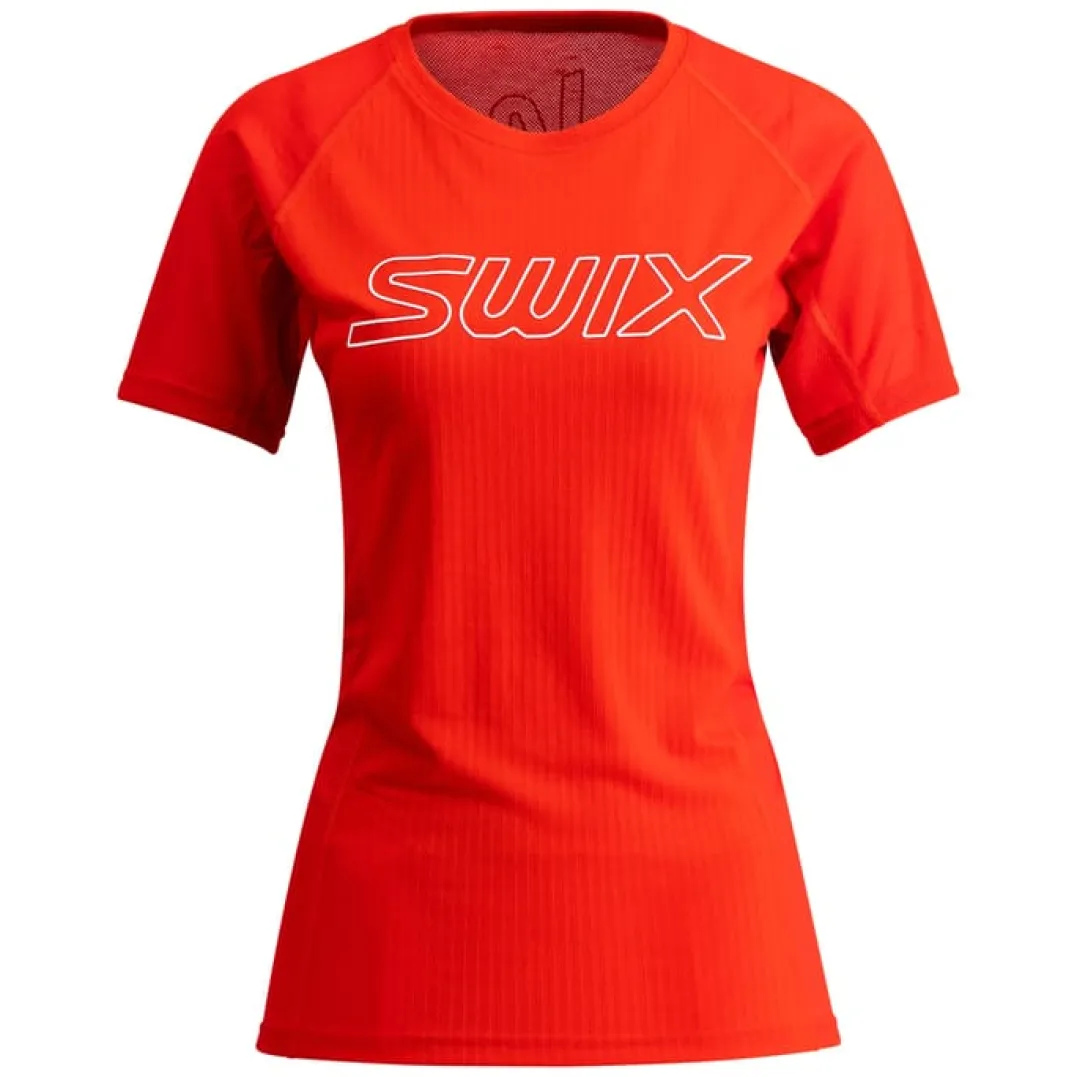 Swix Women's RaceX Light Short Sleeve Fiery Red