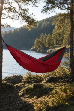 Sydvang Hammock Double Burgundy/Ebony