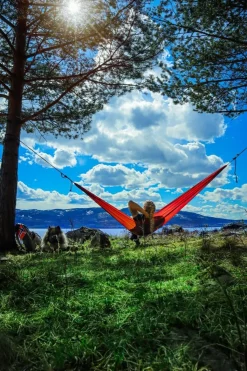 Sydvang Hammock Double Burgundy/Red