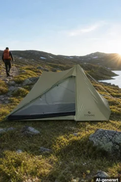 Sydvang Skala 2 P Trekking Pole Tent Olivine