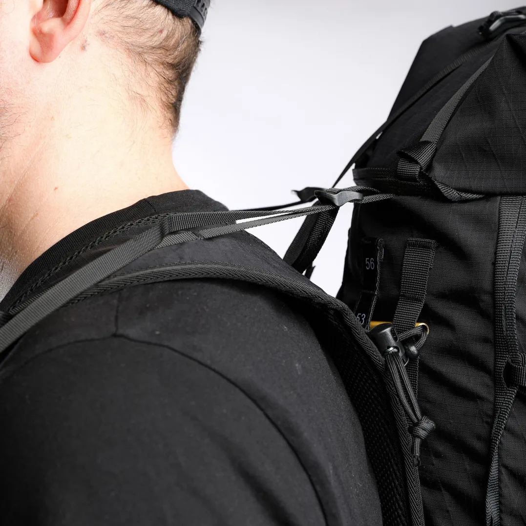 Sydvang Skala Ultralight Backpack 55L Black