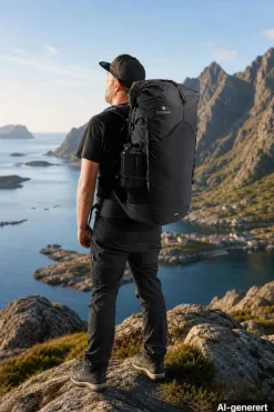 Sydvang Skala Ultralight Backpack 55L Black