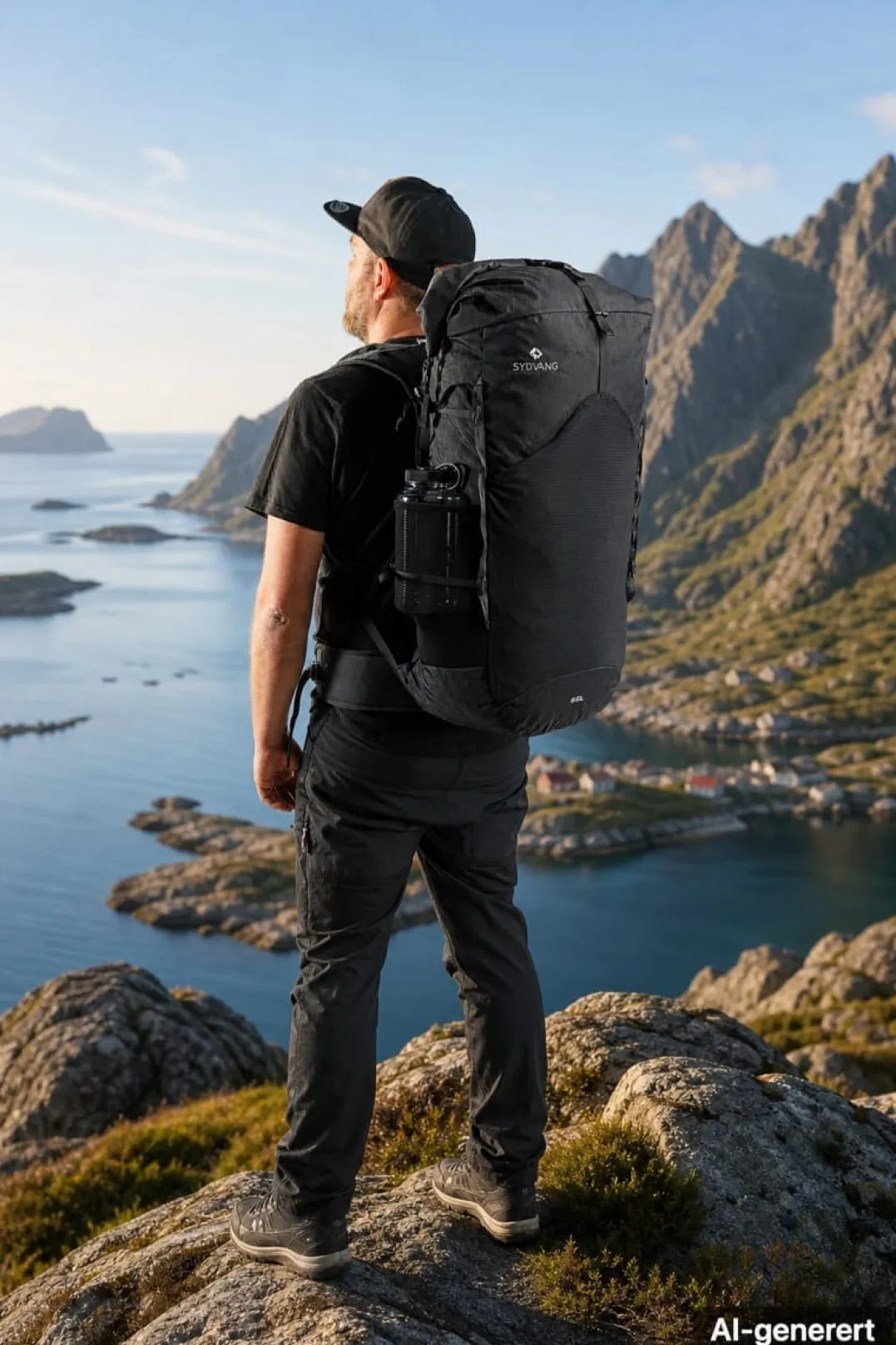 Sydvang Skala Ultralight Backpack 55L Black