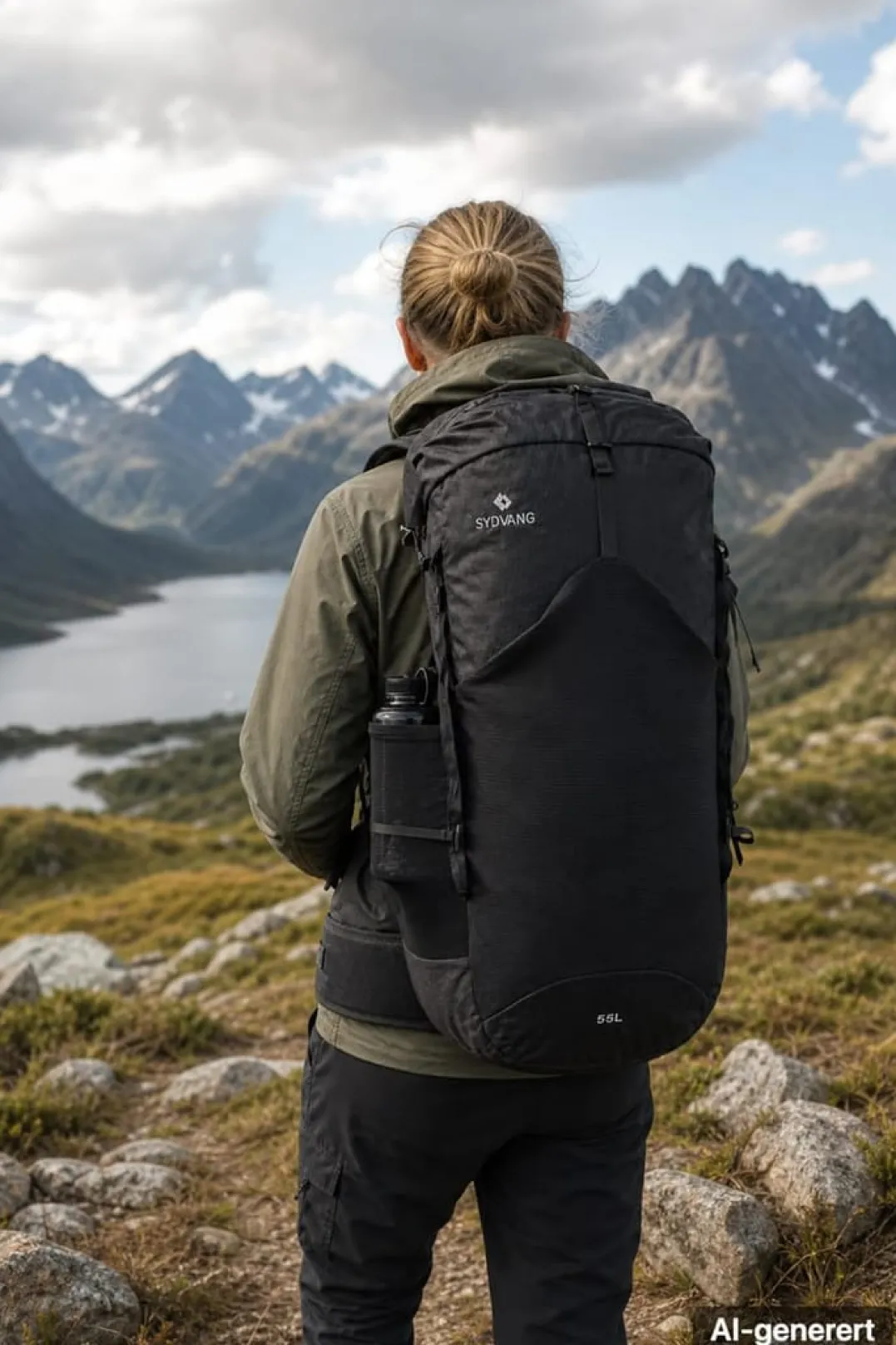 Sydvang Skala Ultralight Backpack 55L Black