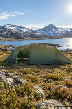 Sydvang Skaring 2p Tunnel Tent LW 2,0 Olivine