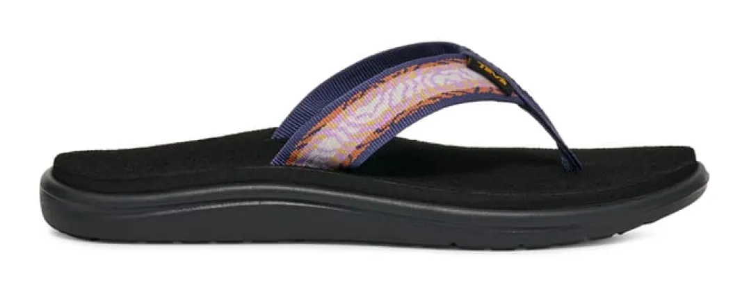 Teva Women's Voya Flip Archive Topo Lupine