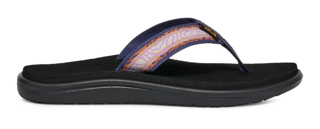 Teva Women's Voya Flip Archive Topo Lupine